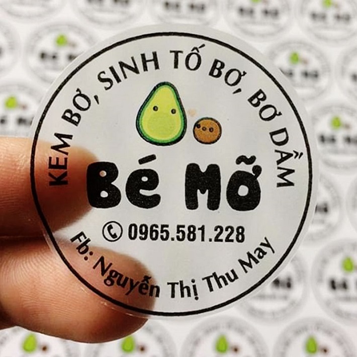 Bảng Giá In Sticker Hình Tròn