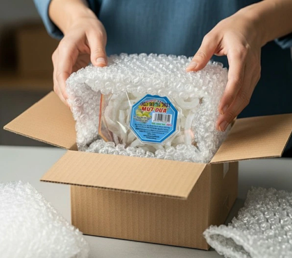 cách đóng gói yến sào