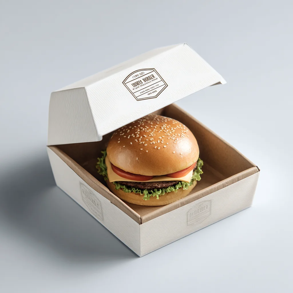 Tại sao doanh nghiệp nên đầu tư in hộp giấy đựng hamburger