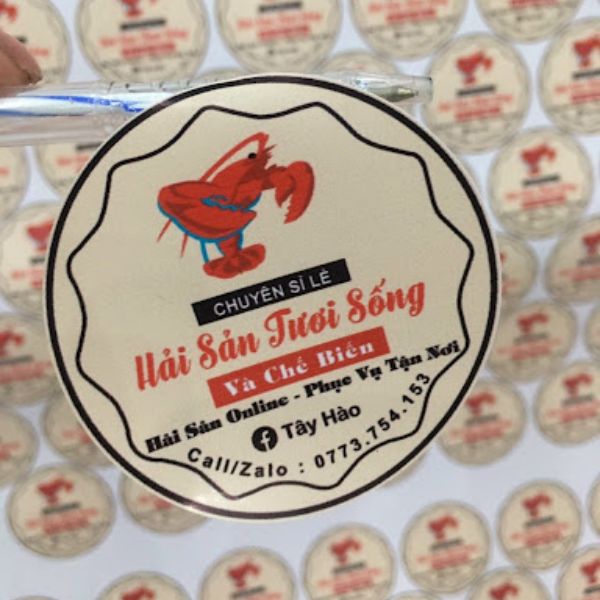Vai trò của tem nhãn trong kinh doanh thủy hải sản